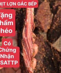 Thịt lợn gác bếp hương vị Tây Bắc siêu ngon