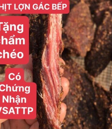 Thịt lợn gác bếp hương vị Tây Bắc siêu ngon